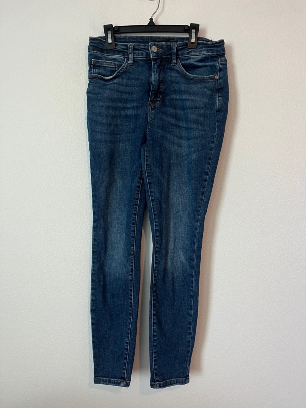 Judy Blue Dark Blue Tummy Control Skinny Jeans - Picture 2 of 6